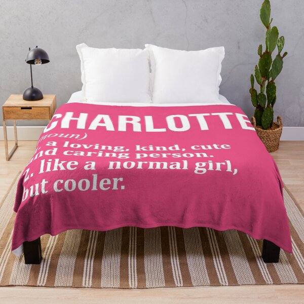 Item preview, Charlotte Name Definition for Women designed and sold by XCIV.