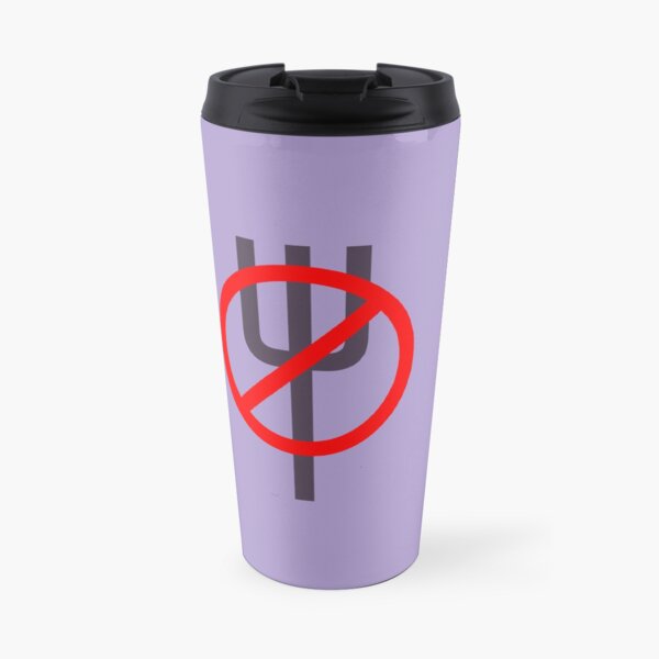Fork Repellent Travel Coffee Mug