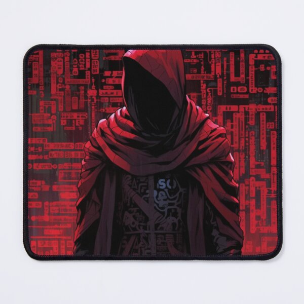 Item preview, Hooded Assassin Cyberpunk Binary Code designed and sold by Nightarcade.