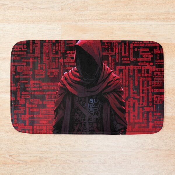 Item preview, Hooded Assassin Cyberpunk Binary Code designed and sold by Nightarcade.