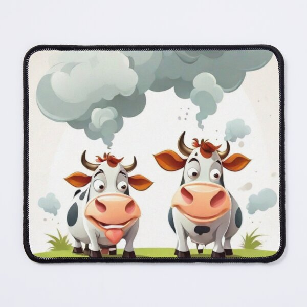 Item preview, Farting Cows: The Unexpected Heroes of Climate Change designed and sold by AleksKos.