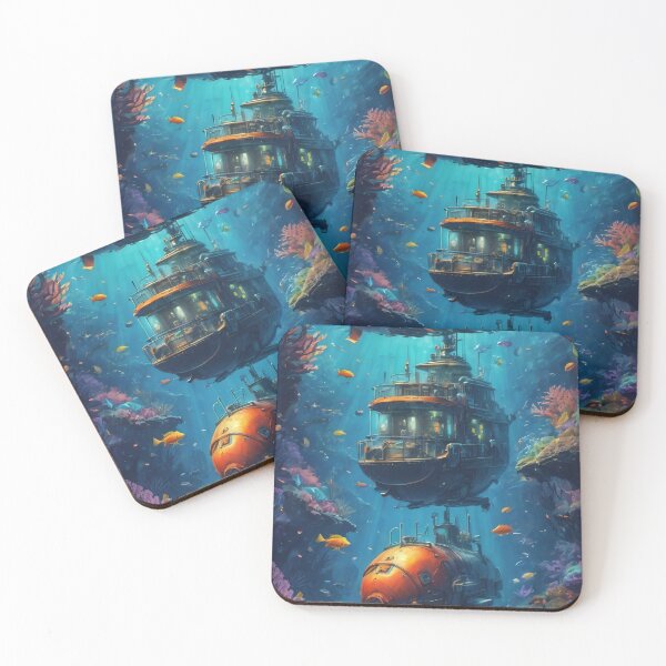Item preview, Exploring Underwater Wonders Through Art designed and sold by Lily Summers.