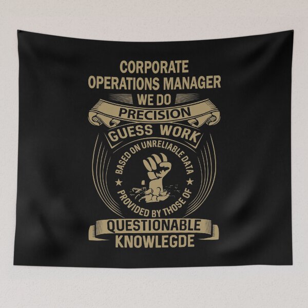 Item preview, Corporate Operations Manager designed and sold by MiraclePitts.