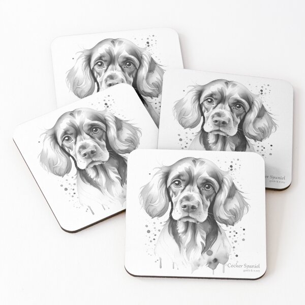 Item preview, Cocker Spaniel Gentle and Merry designed and sold by PixelFixArt.