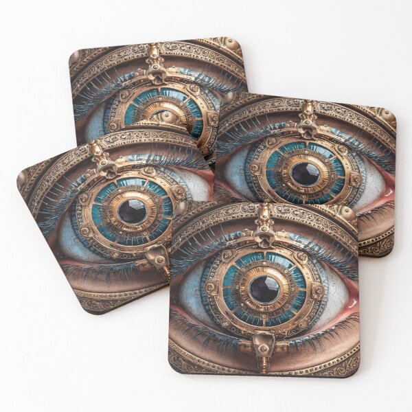 Item preview, Realistic steampunk eye designed and sold by fotofeast.