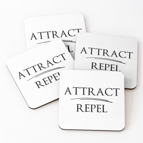 Item preview, ATTRACT REPEL The design of Antonyms designed and sold by IssaraStudio.