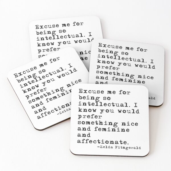Item preview, Excuse me for being so intellectual designed and sold by peggieprints.