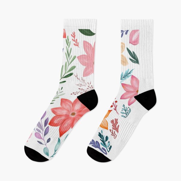 Item preview, colorful flower pattern designed and sold by wawaart.