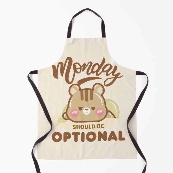 Item preview, Monday should be optional designed and sold by cutecozynook.