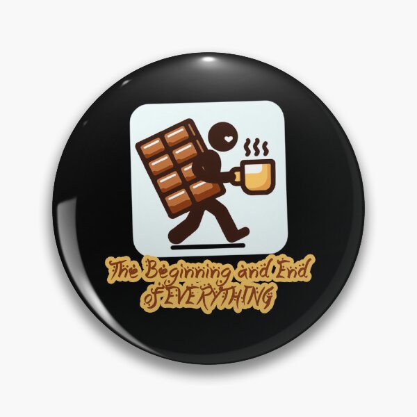 Item preview, Funny Chocolate Quote / Funny Coffee Quote/ Coffee And Chocolate designed and sold by Sosa-art.
