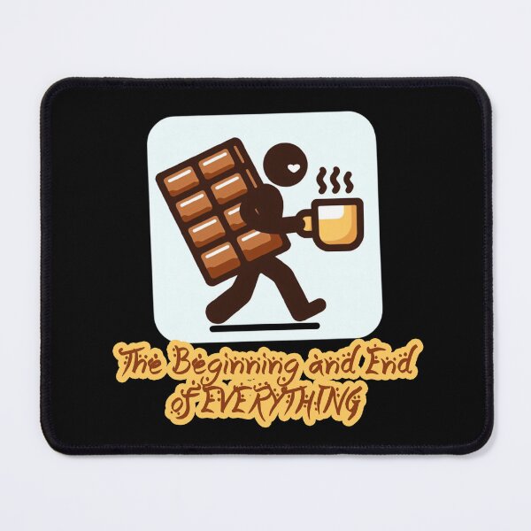 Item preview, Funny Chocolate Quote / Funny Coffee Quote/ Coffee And Chocolate designed and sold by Sosa-art.