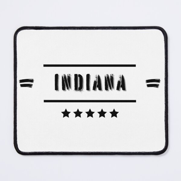 Item preview, Classic INDIANA Stylish Black Letter Edition designed and sold by IssaraStudio.
