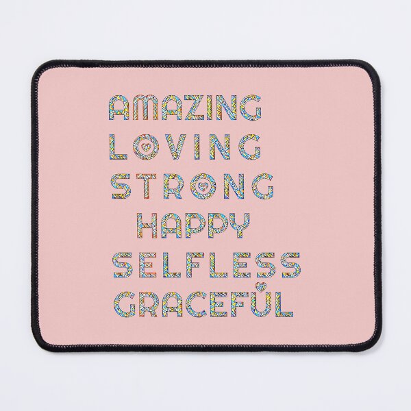 Item preview, Amazing, Loving, Strong, Happy, Selfless, Graceful  [For Mother] designed and sold by CristalleLisa.