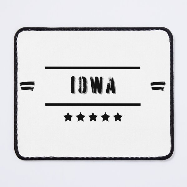 Item preview, Classic IOWA Stylish Black Letter Edition designed and sold by IssaraStudio.