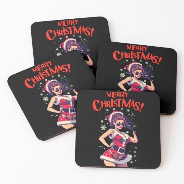 Item preview, Rock Mrs. Claus. Happy Christmas designed and sold by ArtFeverShop.