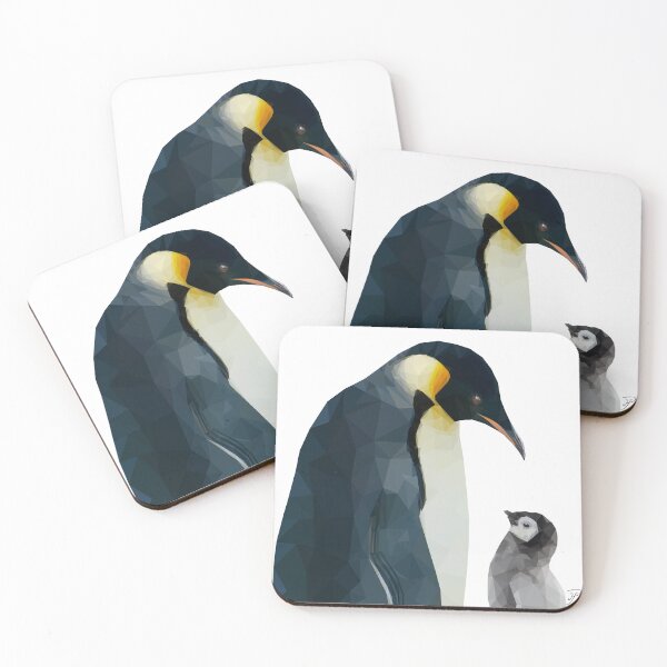 Item preview, Graphic Penguins in Triangles designed and sold by Mike Payne.