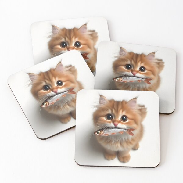 Item preview, Cat and fish.#11 designed and sold by ponggun.
