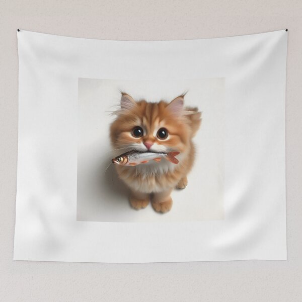Item preview, Cat and fish.#11 designed and sold by ponggun.