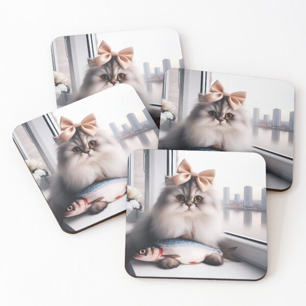 Item preview, Cat and fish.#12 designed and sold by ponggun.