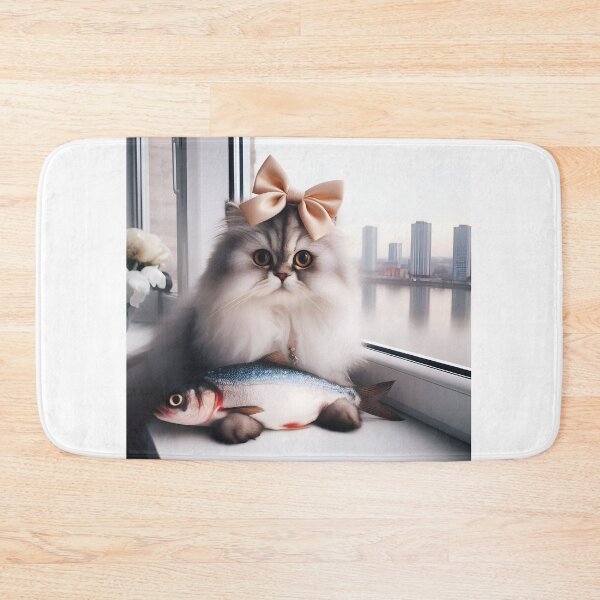 Item preview, Cat and fish.#12 designed and sold by ponggun.