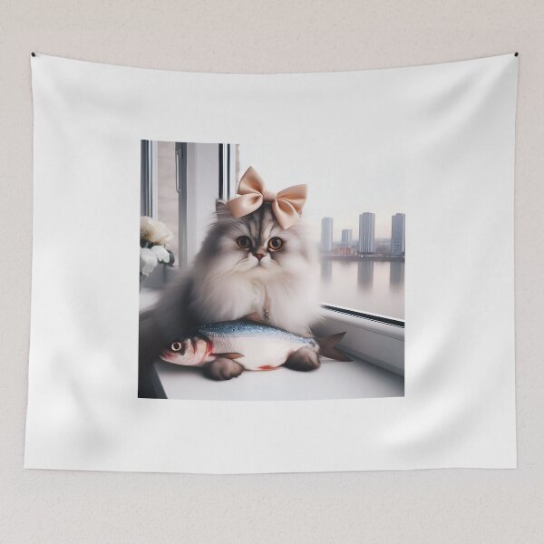 Item preview, Cat and fish.#12 designed and sold by ponggun.