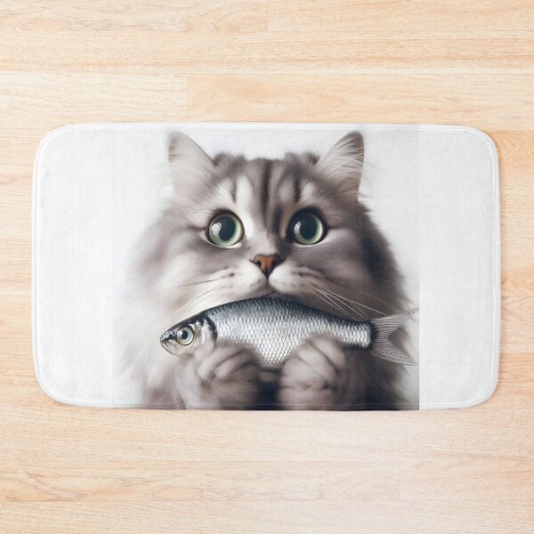 Item preview, Cat and fish.#13 designed and sold by ponggun.