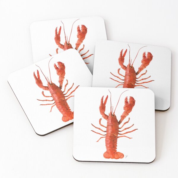Item preview, Graphic Lobster in Triangles designed and sold by Mike Payne.