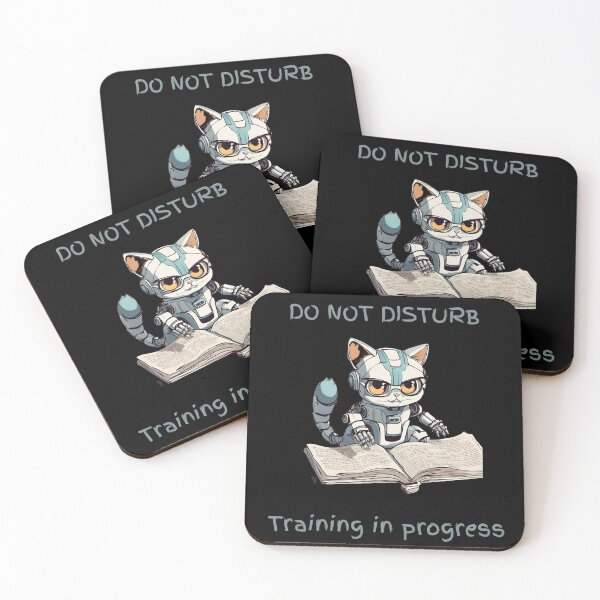 Item preview, Machine learning robot cat designed and sold by t1n3333.