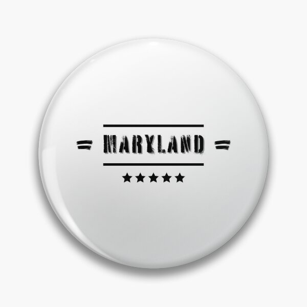 Item preview, Classic MARYLAND Stylish Black Letter Edition designed and sold by IssaraStudio.