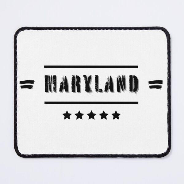 Item preview, Classic MARYLAND Stylish Black Letter Edition designed and sold by IssaraStudio.