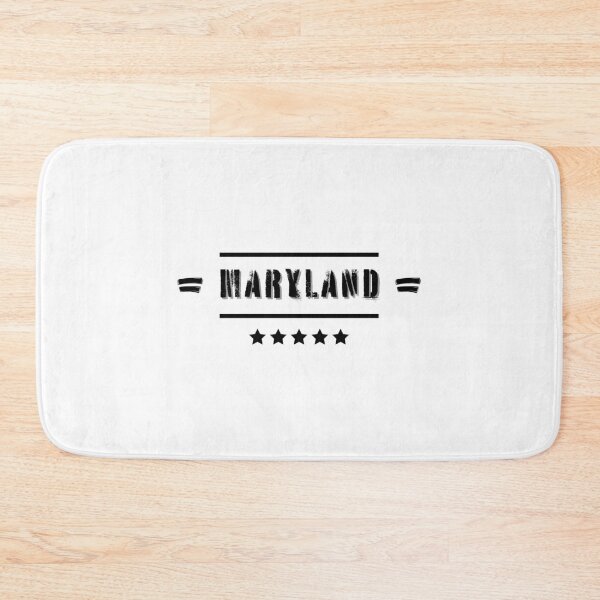 Item preview, Classic MARYLAND Stylish Black Letter Edition designed and sold by IssaraStudio.