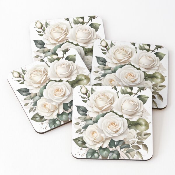 Item preview, White Rose designed and sold by Arty Art.