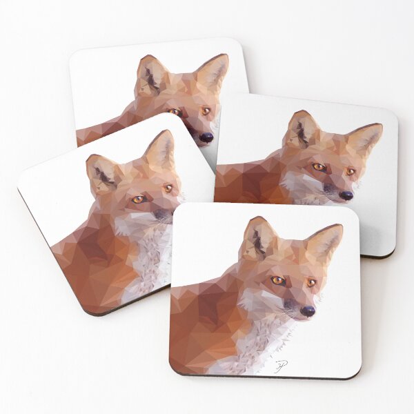 Item preview, Graphic Fox in Triangles designed and sold by Mike Payne.