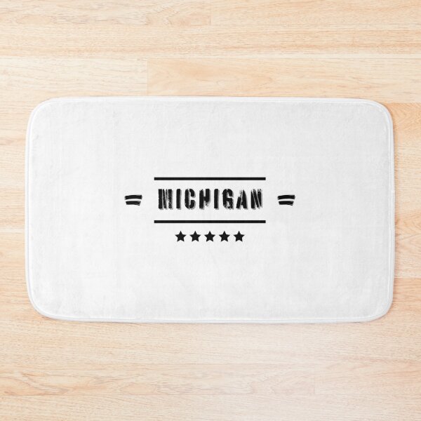 Item preview, Classic MICHIGAN Stylish Black Letter Edition designed and sold by IssaraStudio.