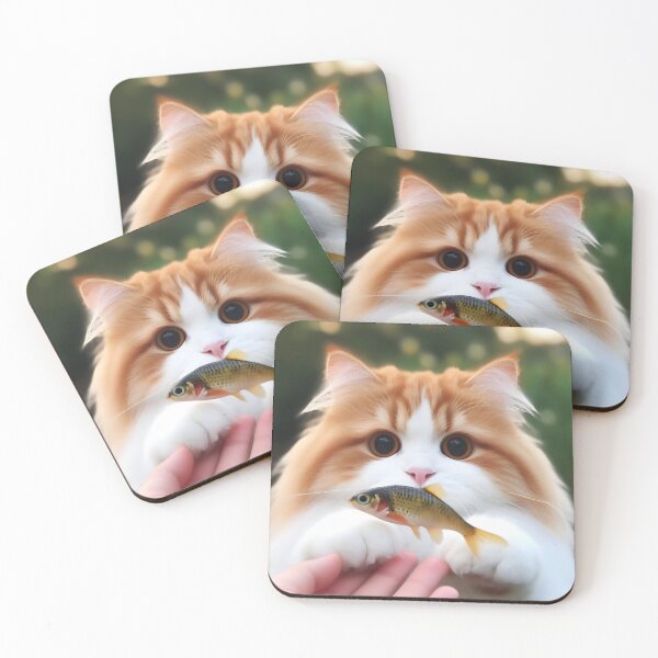 Item preview, Cat and fish.#16 designed and sold by ponggun.