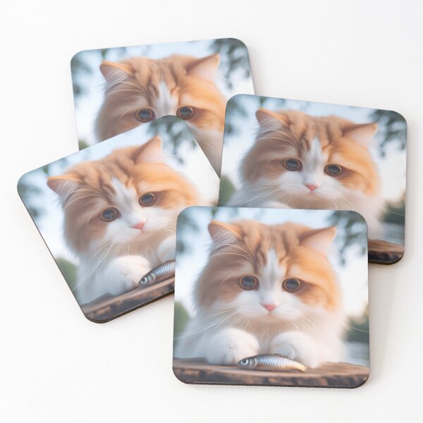 Item preview, Cat and fish.#17 designed and sold by ponggun.