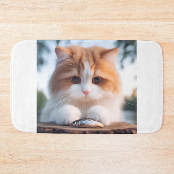 Item preview, Cat and fish.#17 designed and sold by ponggun.
