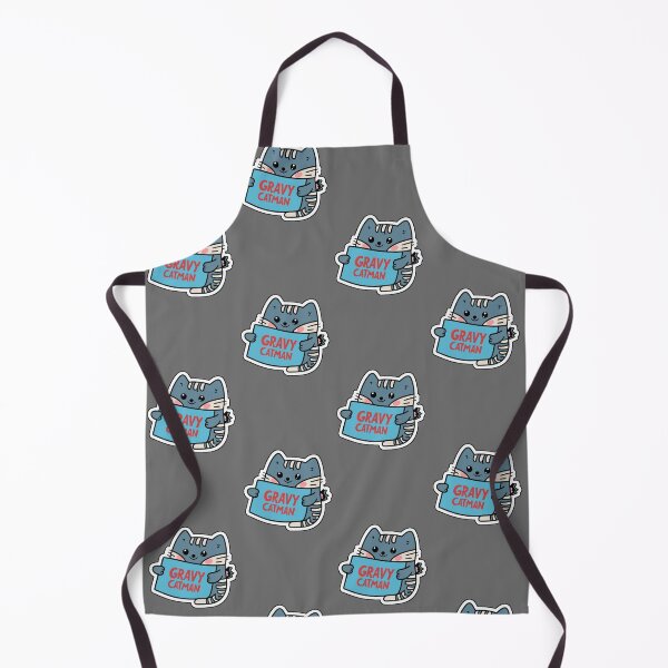 Item preview, GravyCatman Kawaii Blue designed and sold by FenwickDesign99.