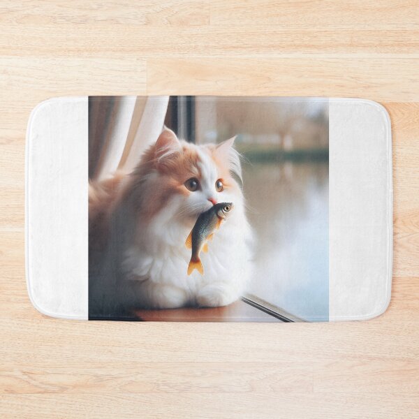 Item preview, Cat and fish.#18 designed and sold by ponggun.