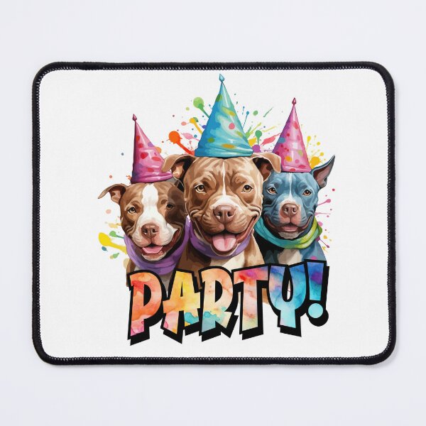 Item preview, Pitbull Party designed and sold by PrettyPittie Shop.