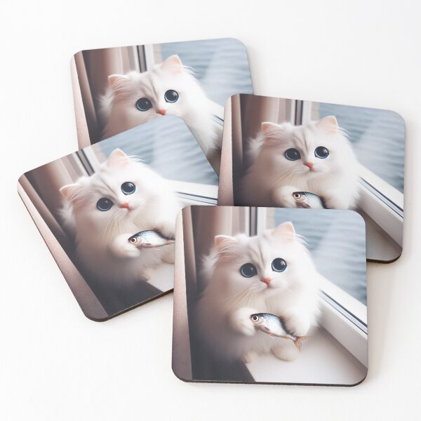 Item preview, Cat and fish.#20 designed and sold by ponggun.