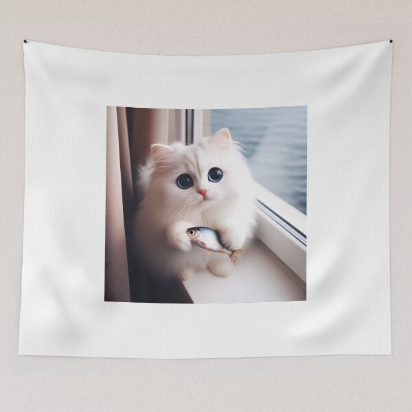 Item preview, Cat and fish.#20 designed and sold by ponggun.