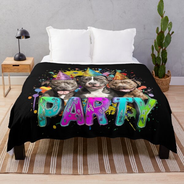 Item preview, Pitbull Birthday Party designed and sold by PrettyPittie Shop.