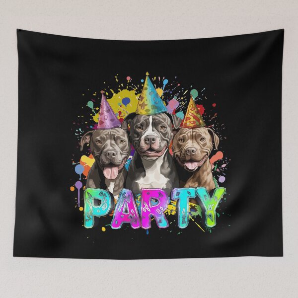 Item preview, Pitbull Birthday Party designed and sold by PrettyPittie Shop.