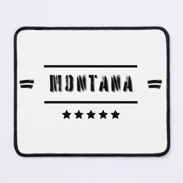 Item preview, Classic MONTANA Stylish Black Letter Edition designed and sold by IssaraStudio.