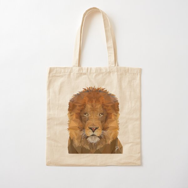 Ethiopian Wild Lion Head Messenger Bag