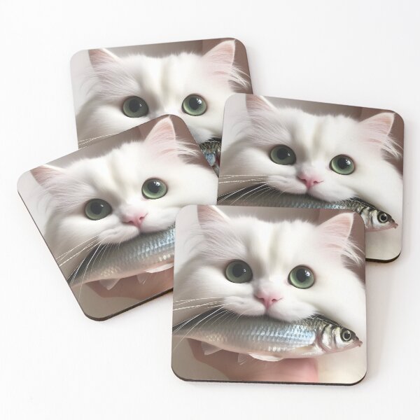 Item preview, Cat and fish.#21 designed and sold by ponggun.