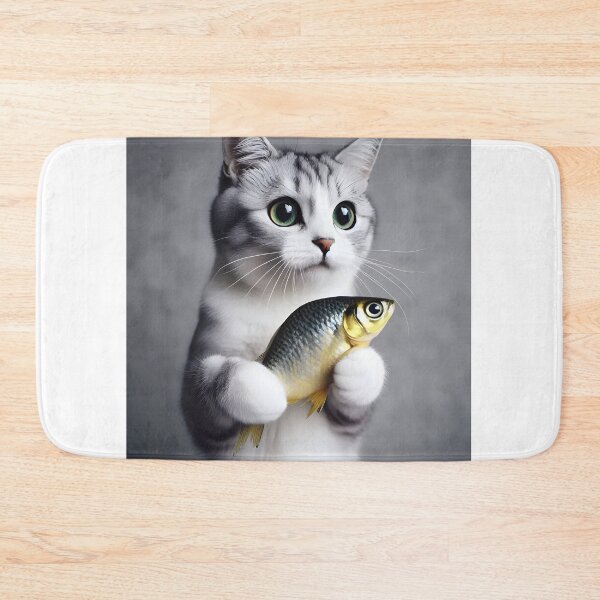 Item preview, Cat and fish.#23 designed and sold by ponggun.