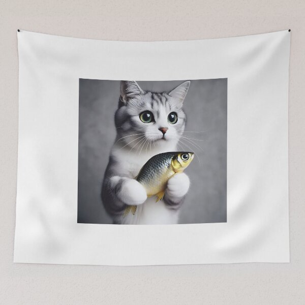 Item preview, Cat and fish.#23 designed and sold by ponggun.