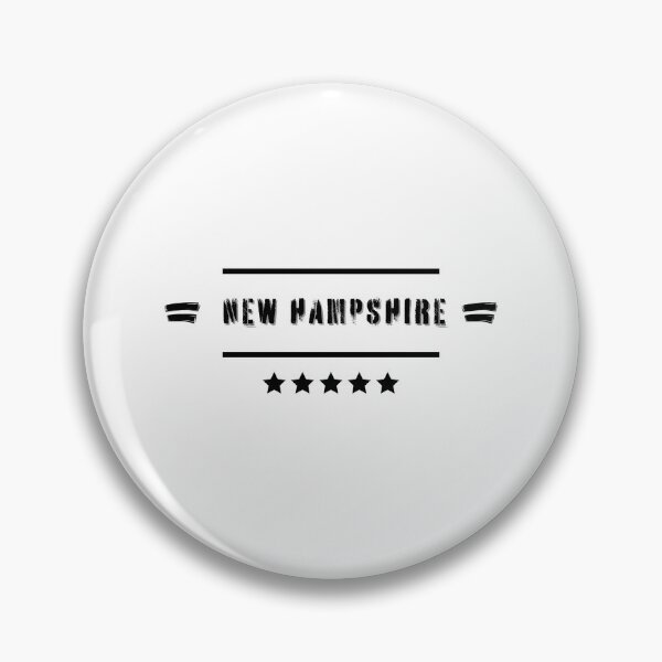 Item preview, Classic NEW HAMPSHIRE Stylish Black Letter Edition designed and sold by IssaraStudio.